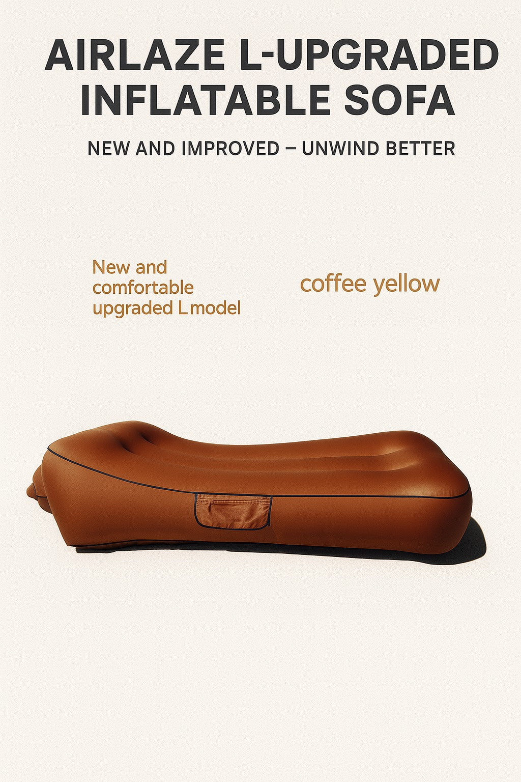 AirLaze™ 2-in-1 Inflatable Lounger Outdoor Comfort Redefined