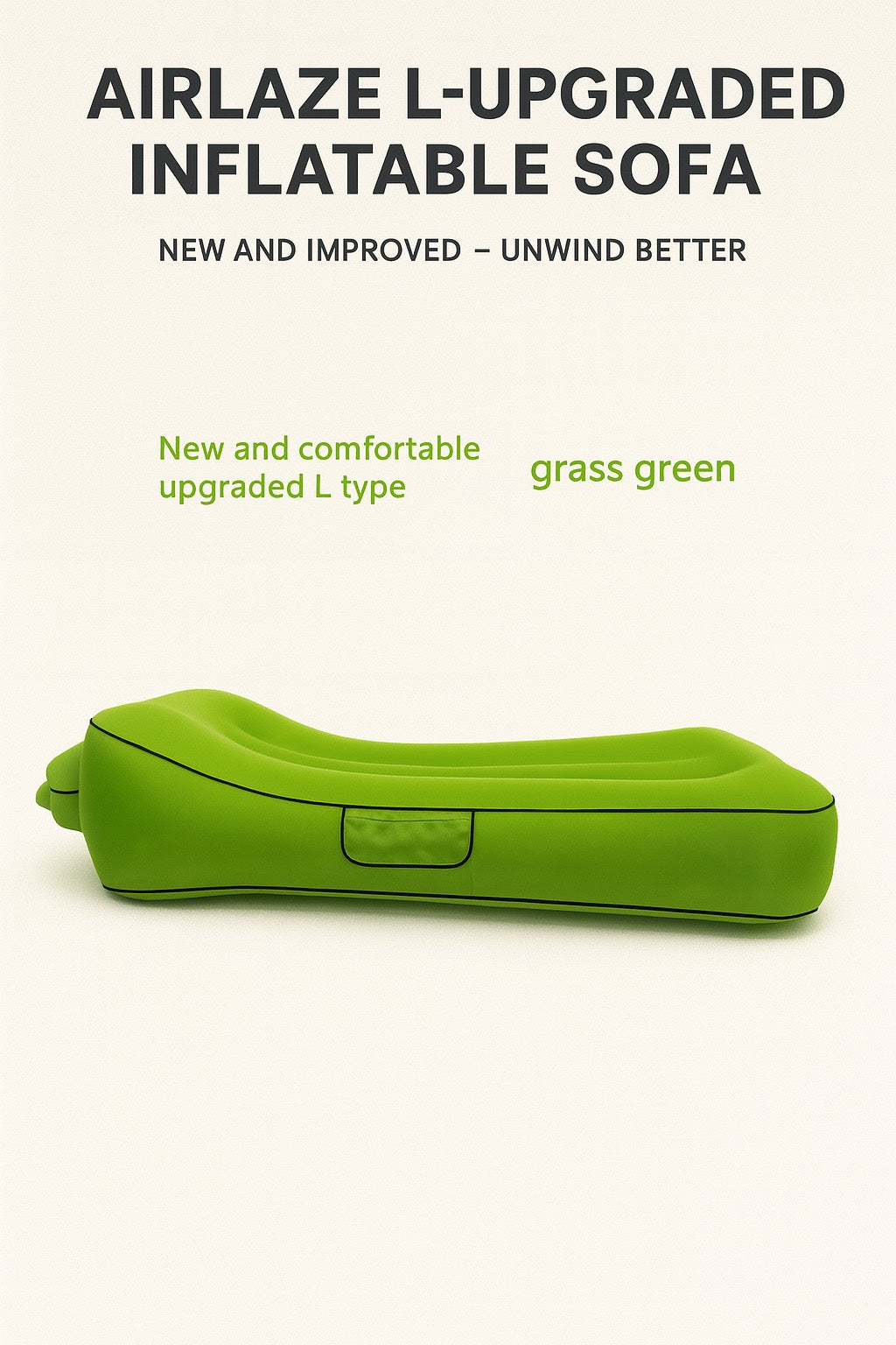 AirLaze™ 2-in-1 Inflatable Lounger Outdoor Comfort Redefined