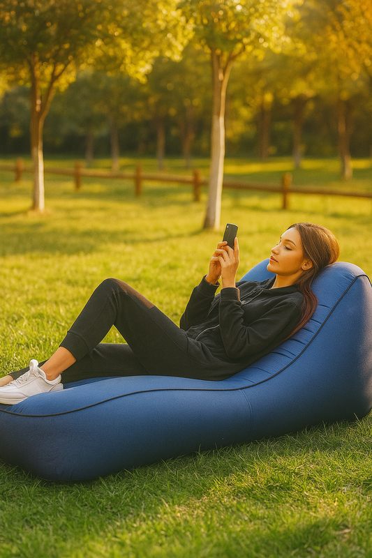 AirLaze™ 2-in-1 Inflatable Lounger Outdoor Comfort Redefined